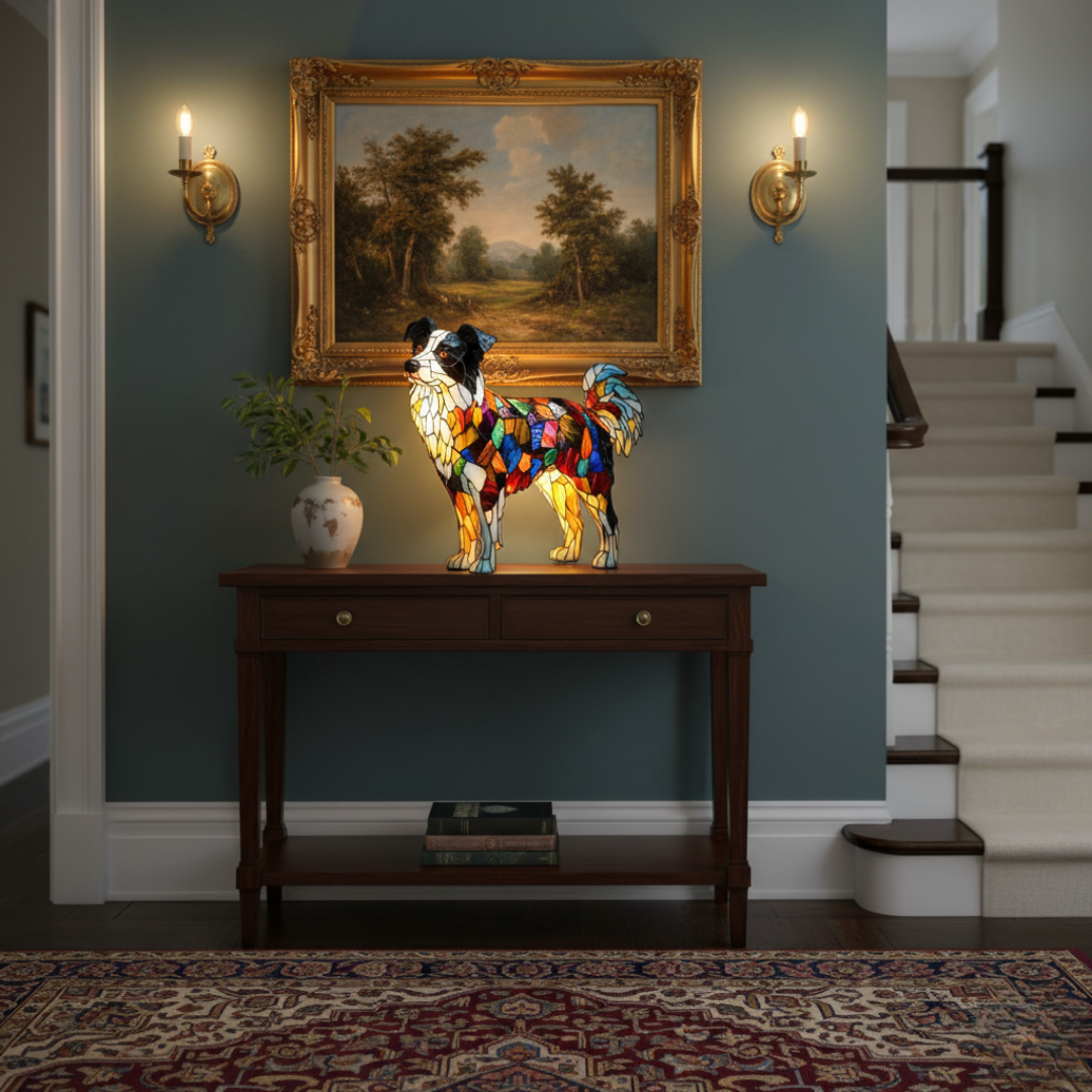 Collie met opvallende randkenmerken