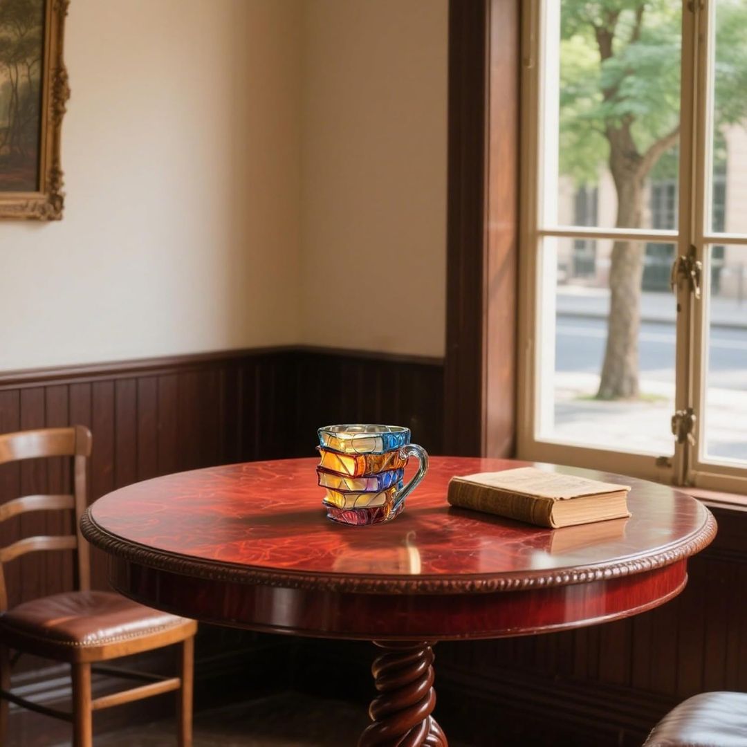 Unieke Handgemaakte 3D Geluk Mok voor Lezen