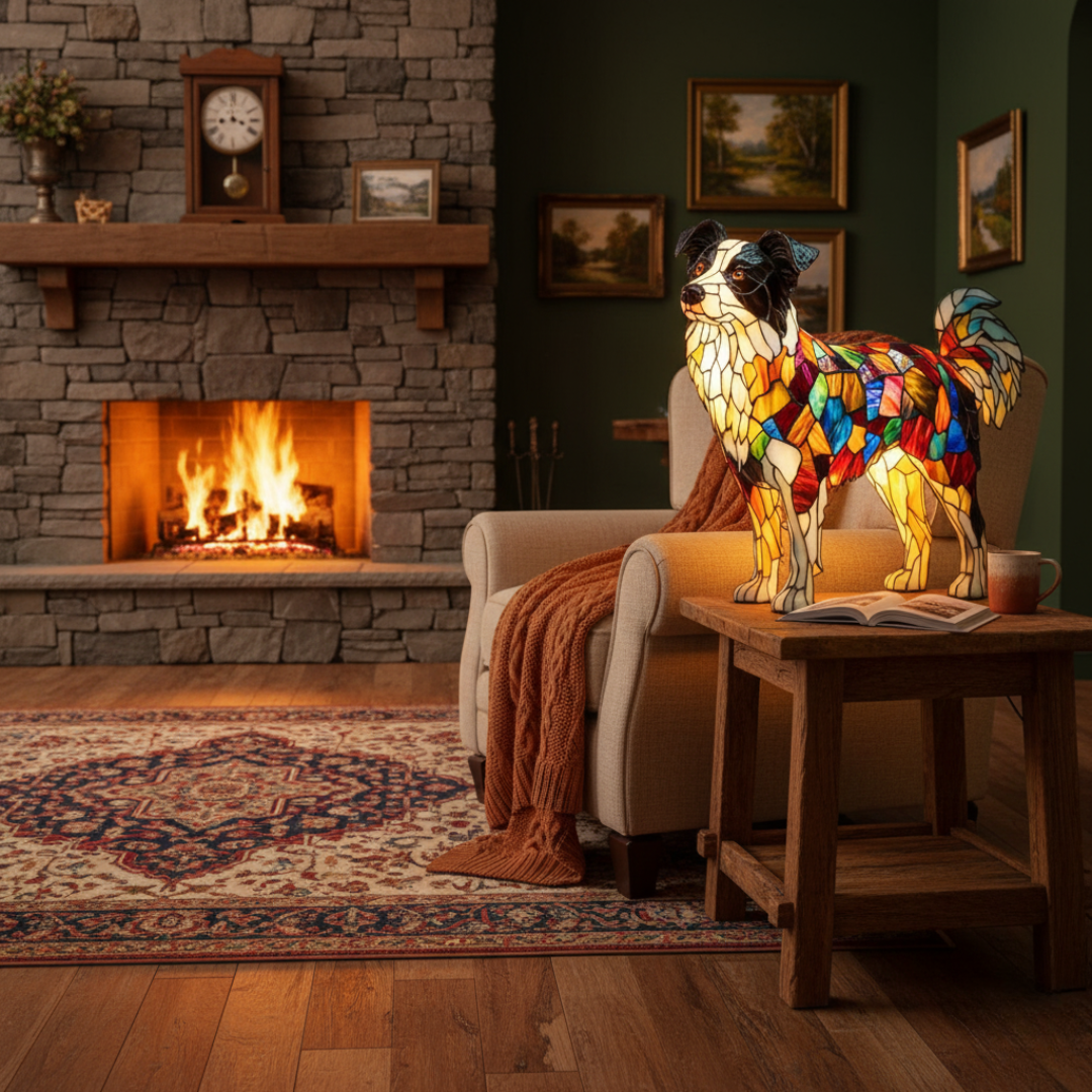 Collie met opvallende randkenmerken